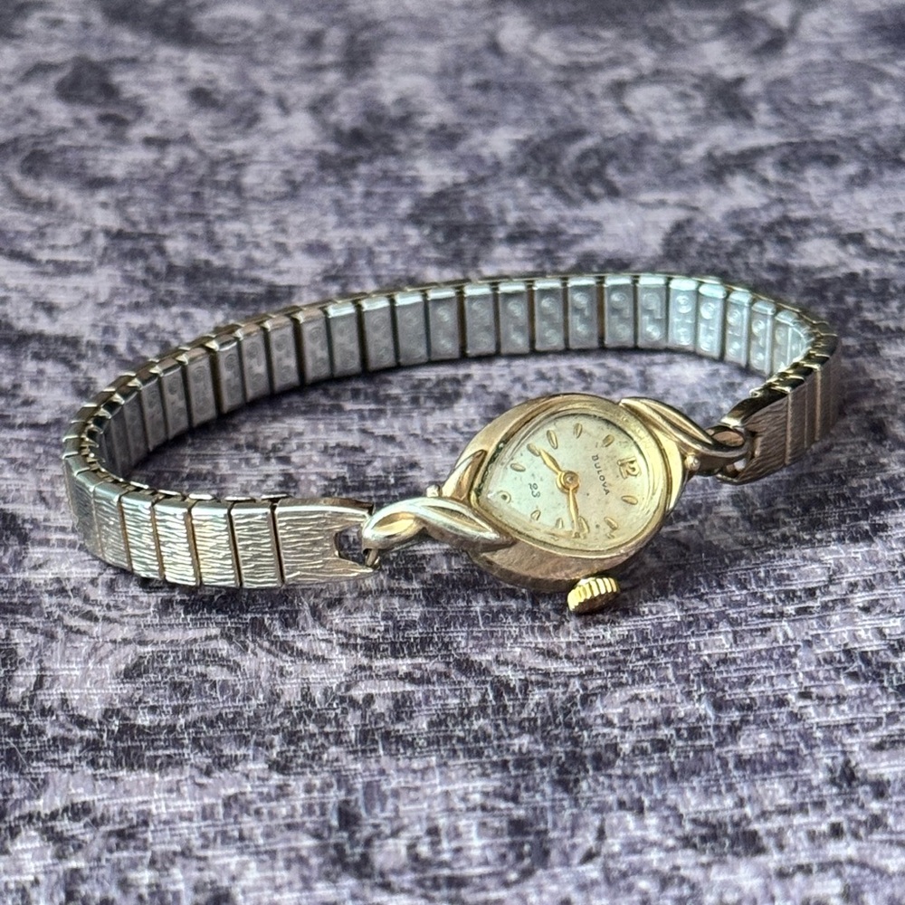 Vintage Bulova Women’s Watch | 10k Rolled Gold | 1950s–60s